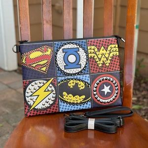 Superhero Fashion Retro Clutch/Crossbody-NWOT